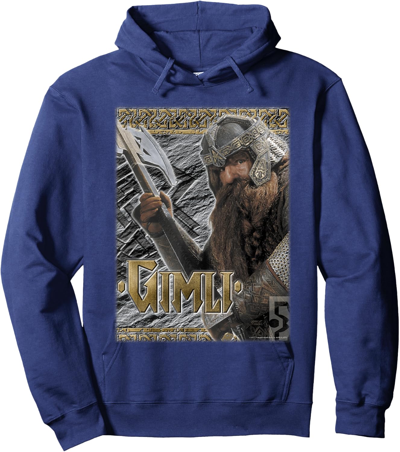 The Lord of the Rings Gimli Hoodie - Hoodie | Navy