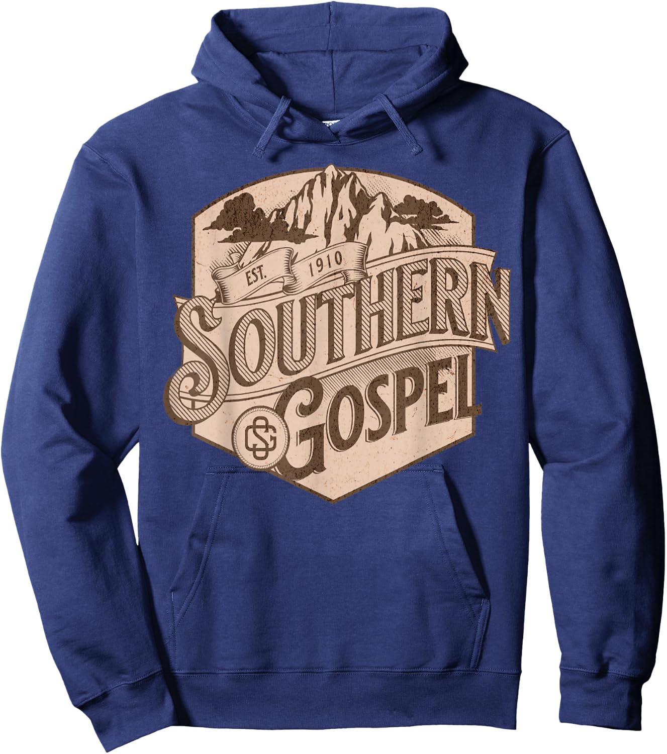 Southern Gospel Music - Religious Music - Hymns Hoodie - Hoodie | Navy
