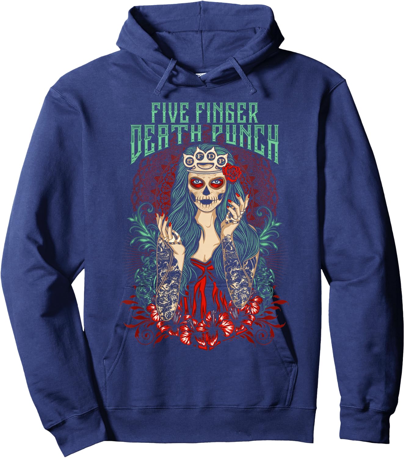 5FDP - Lady Muerte Hoodie - Hoodie | Navy