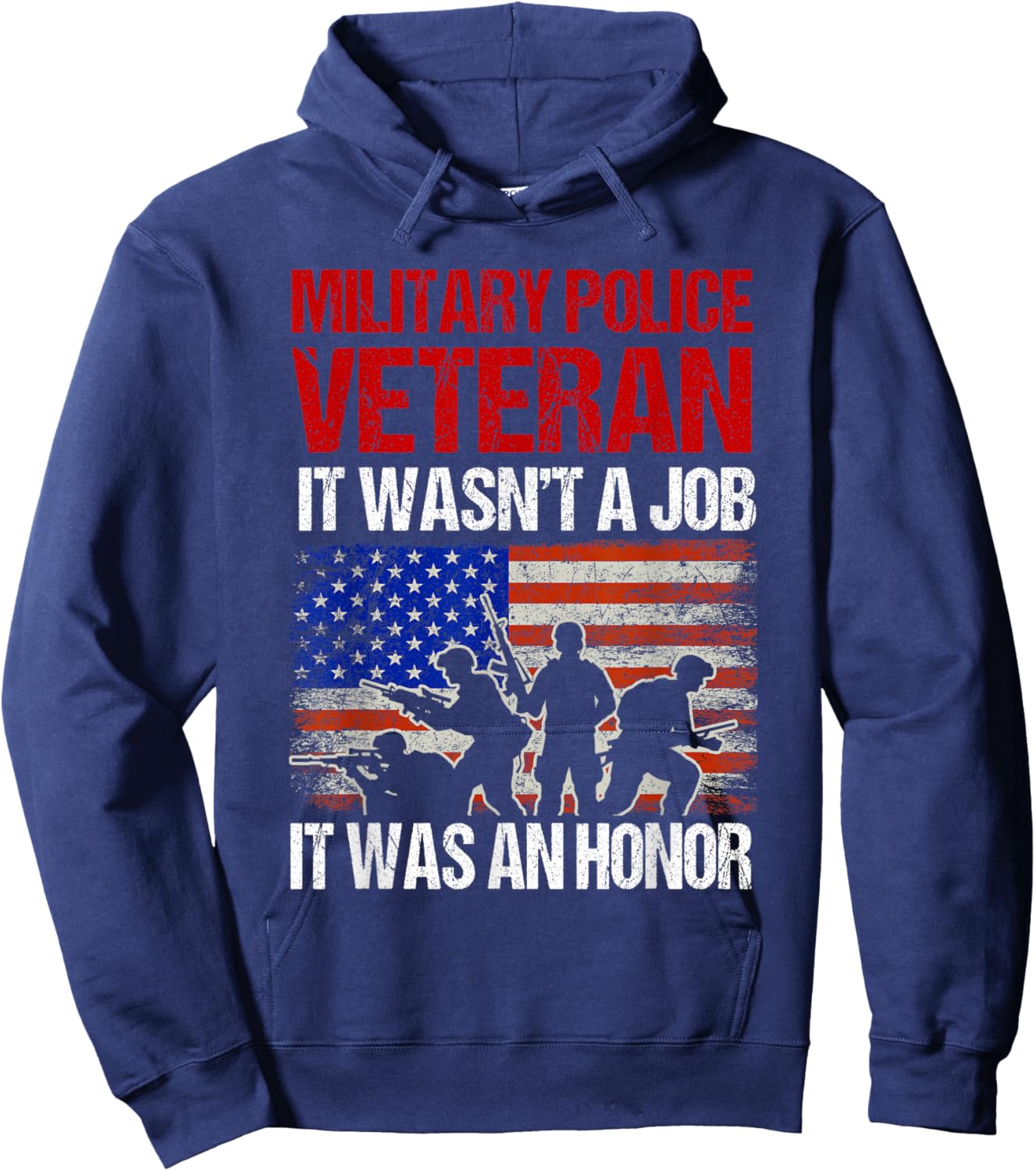 Military police veteran Hoodie - Hoodie | Navy