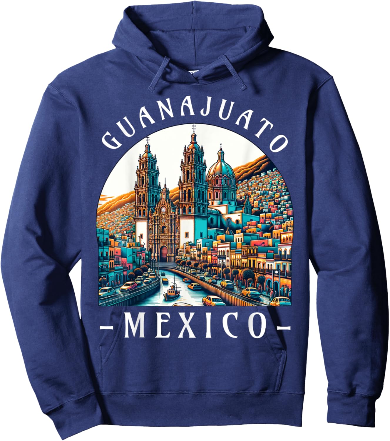 Guanajuato Mexico Hoodie - Hoodie | Navy