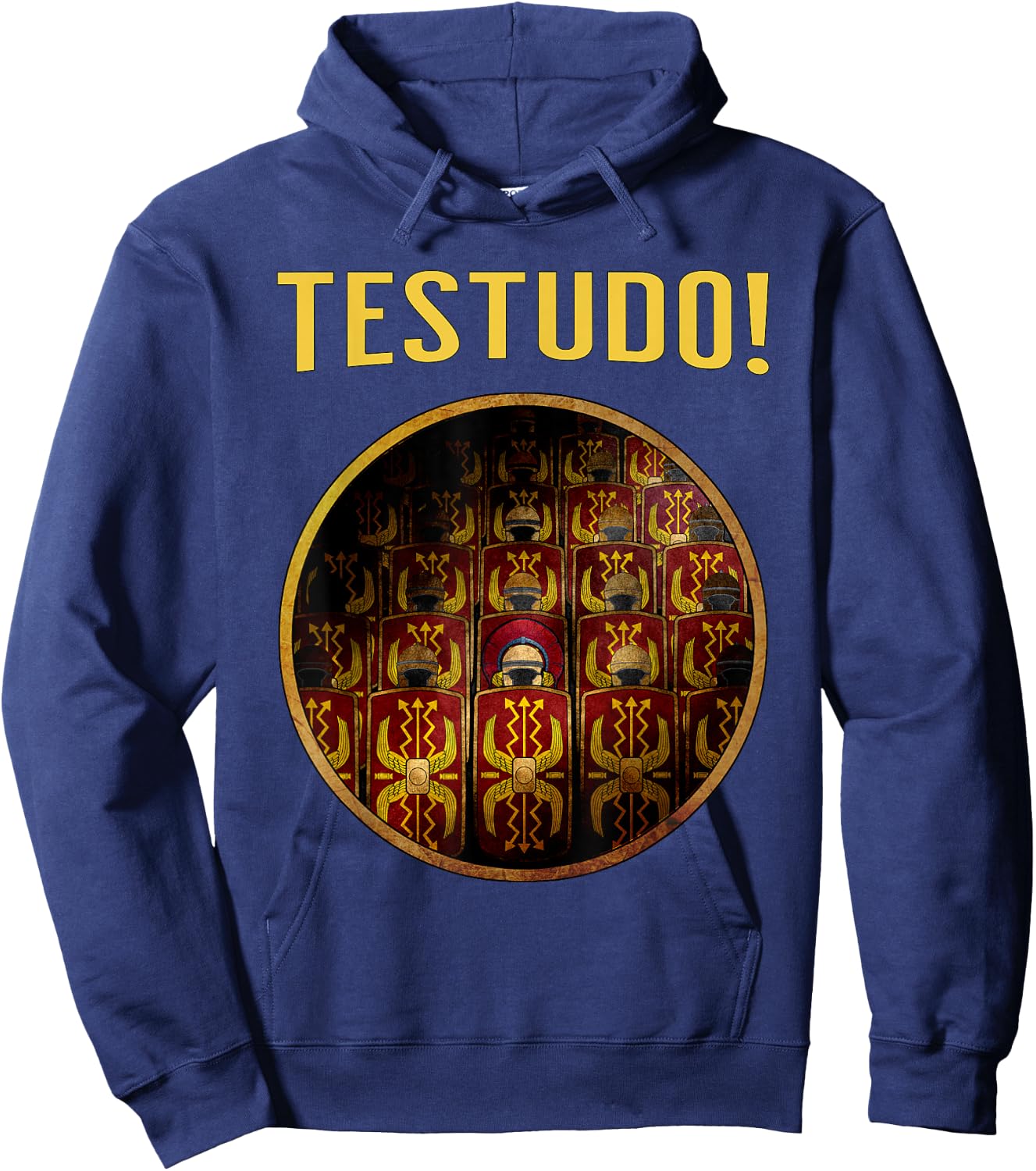 Roman Legions Testudo Ancient Roman Legionaries Hoodie - Hoodie | Navy