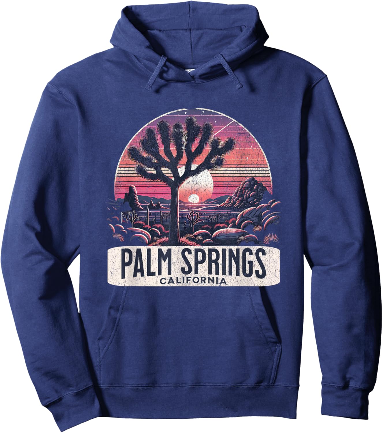 Palm Springs Hoodie - Hoodie | Navy