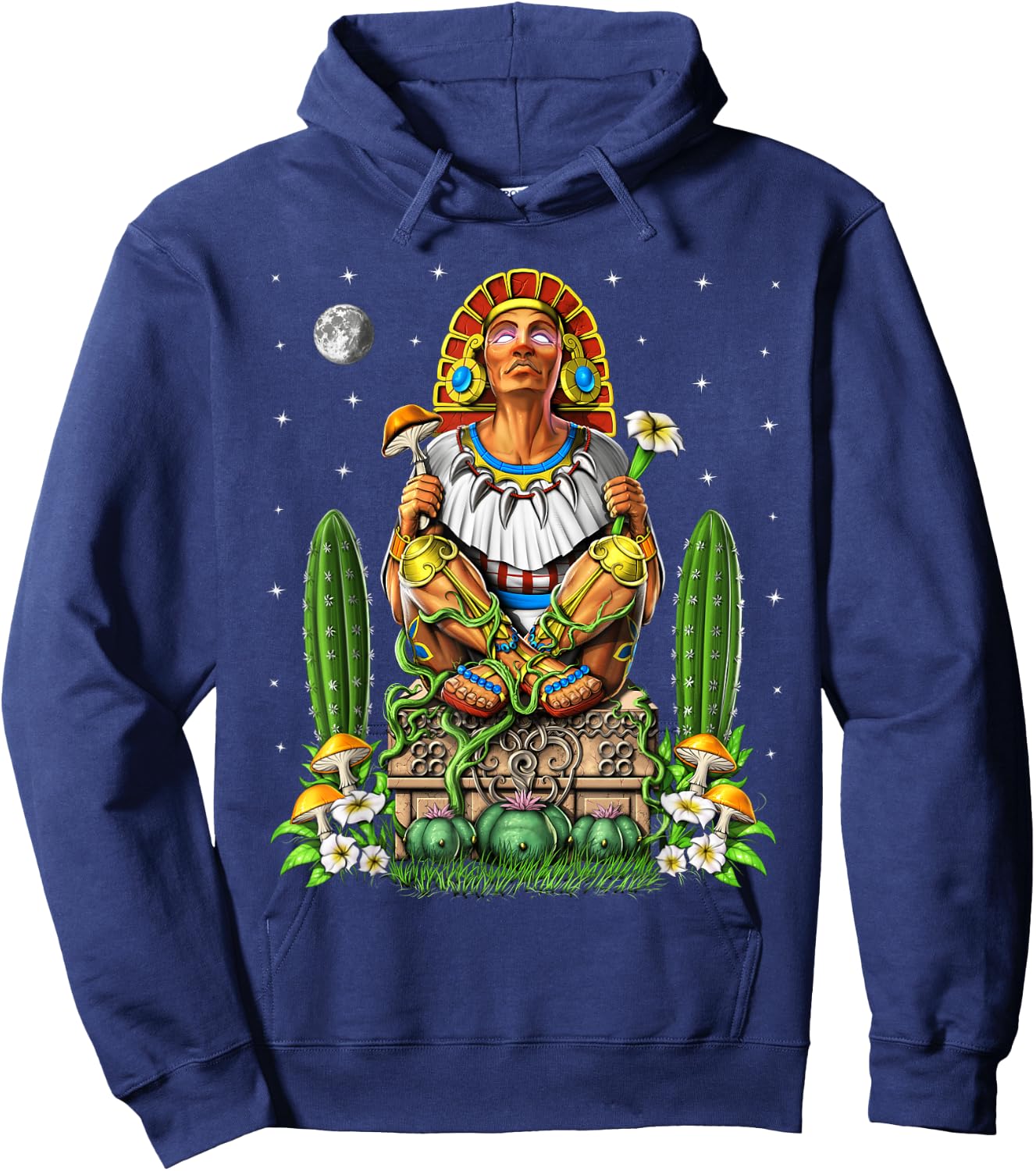 Aztec God Xochipilli Aztec Mythology Gods Hoodie - Hoodie | Navy