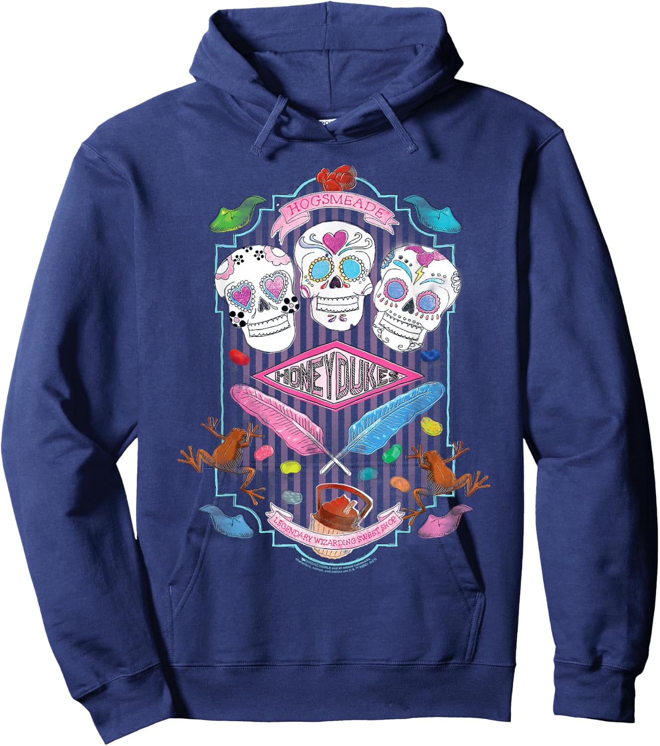 Harry Potter Honeydukes Legendary Sweet Shop Hoodie - Hoodie | Navy