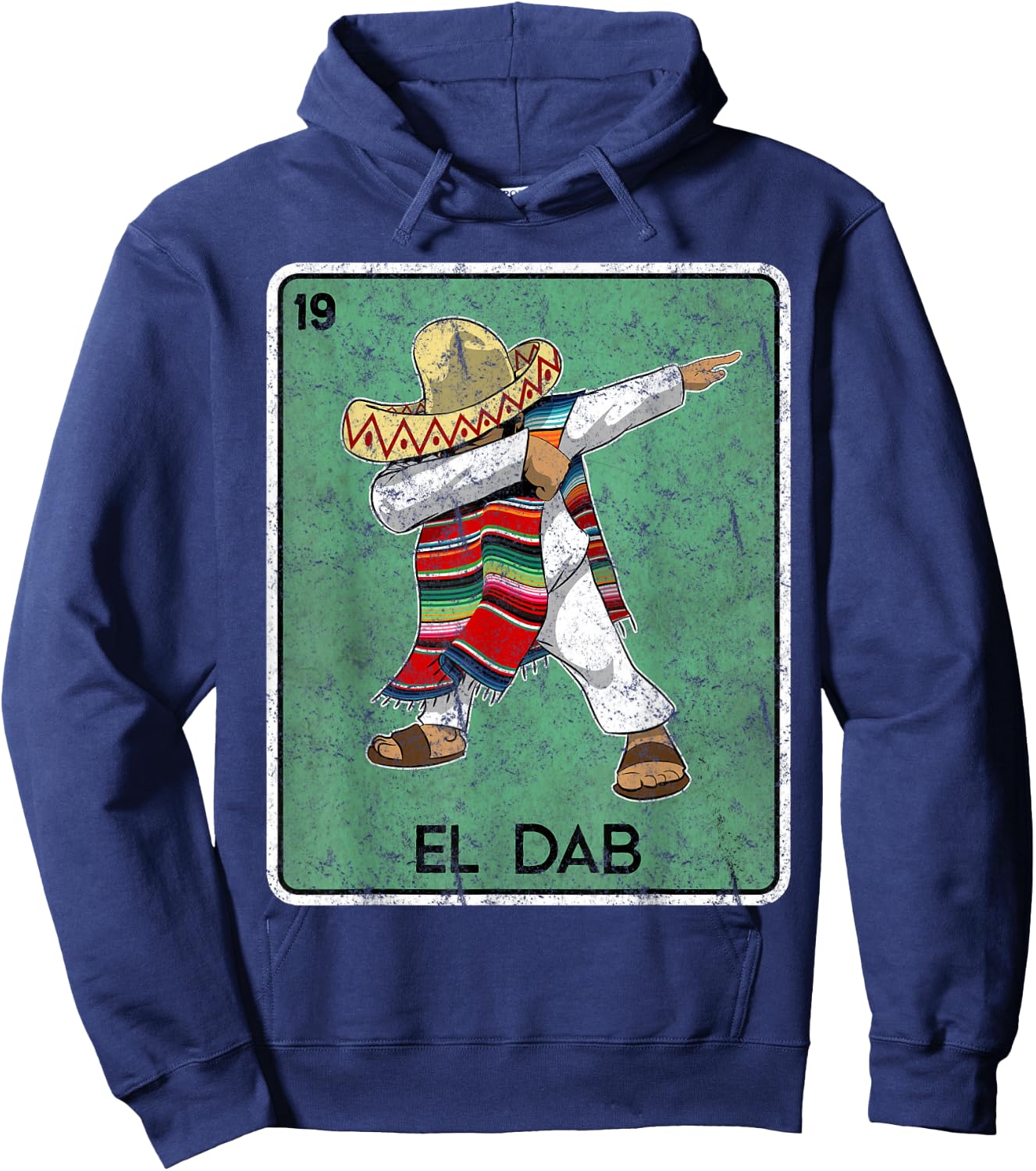 El Dab Card Hoodie - Hoodie | Navy