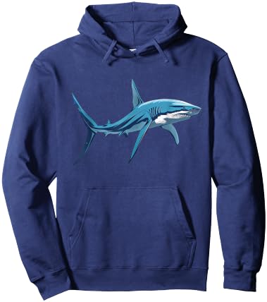 Thresher Shark 80s Hoodie - Hoodie | Navy