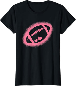 Cute Pink American Football Women Girls Kids