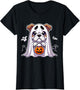 Bulldog Ghost Halloween Dog Men Women Kids