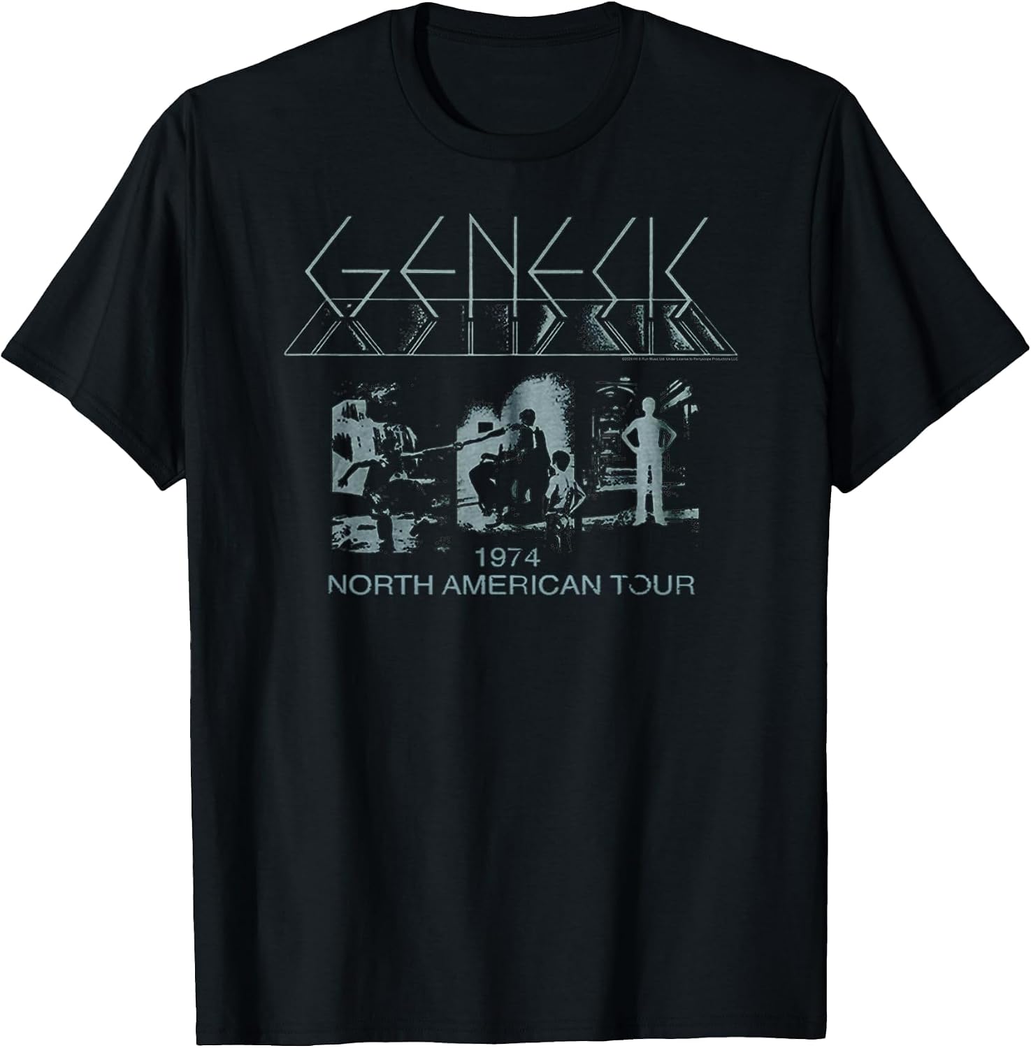 Genesis North American Tour 74 Rock Band Music