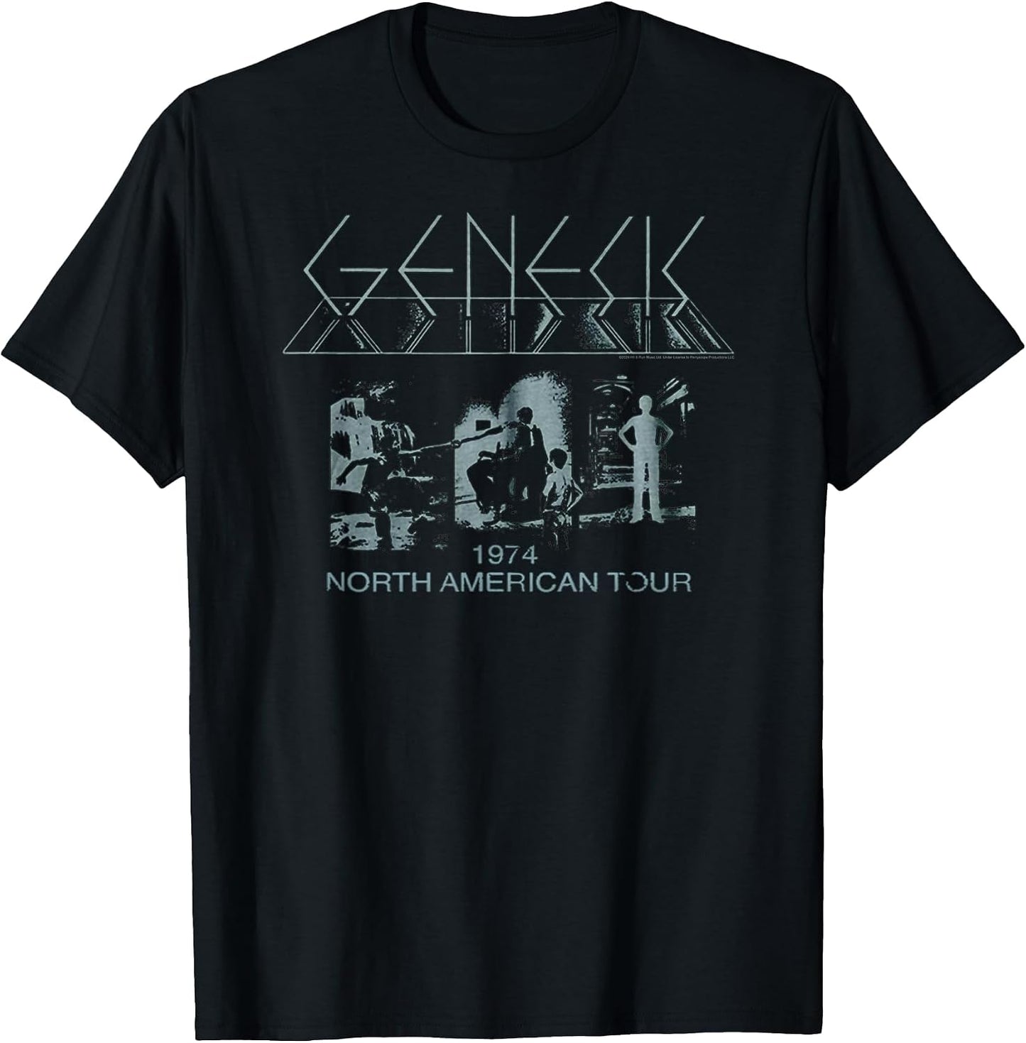 Genesis North American Tour 74 Rock Band Music