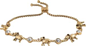 Alex and Ani Elephant Crystal Bolo Bracelet