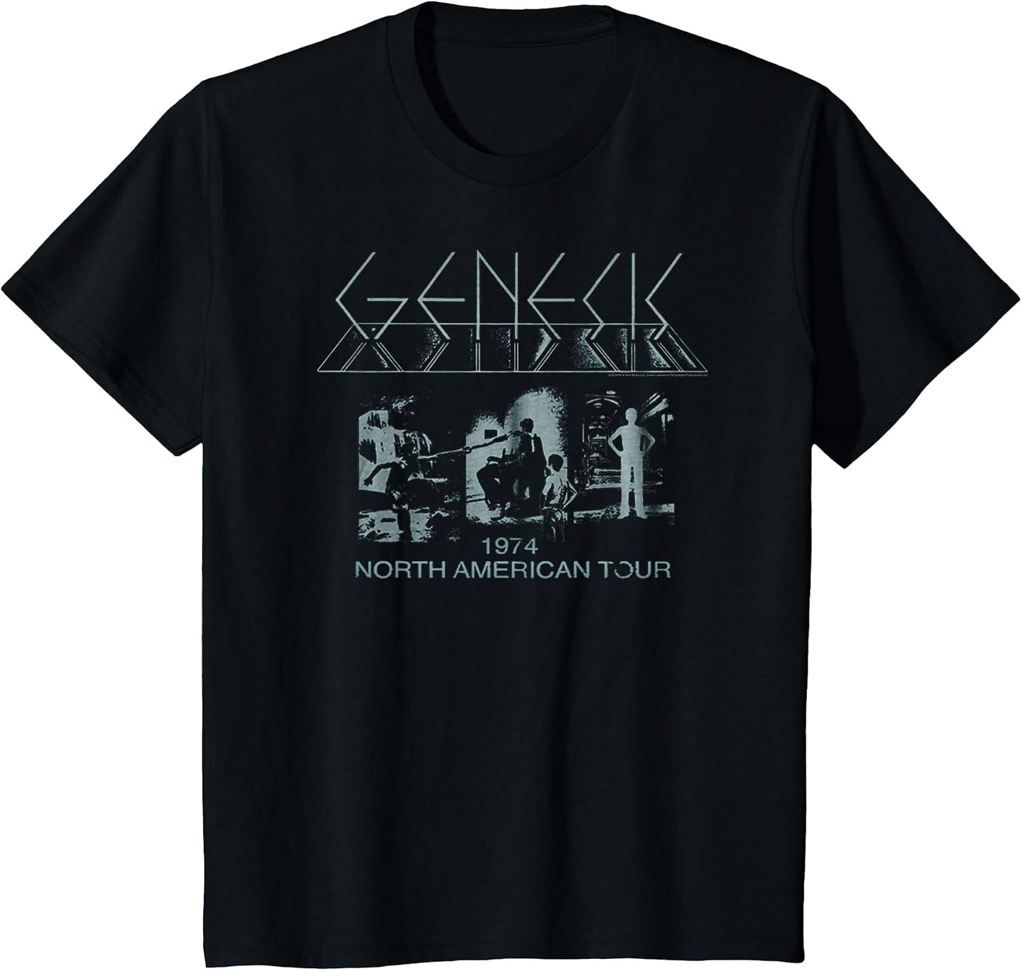 Genesis North American Tour 74 Rock Band Music
