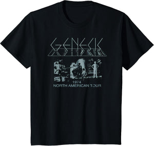 Genesis North American Tour 74 Rock Band Music