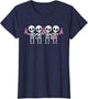 Pink Ribbon Breast Cancer Awareness Skeleton Women Men Kids