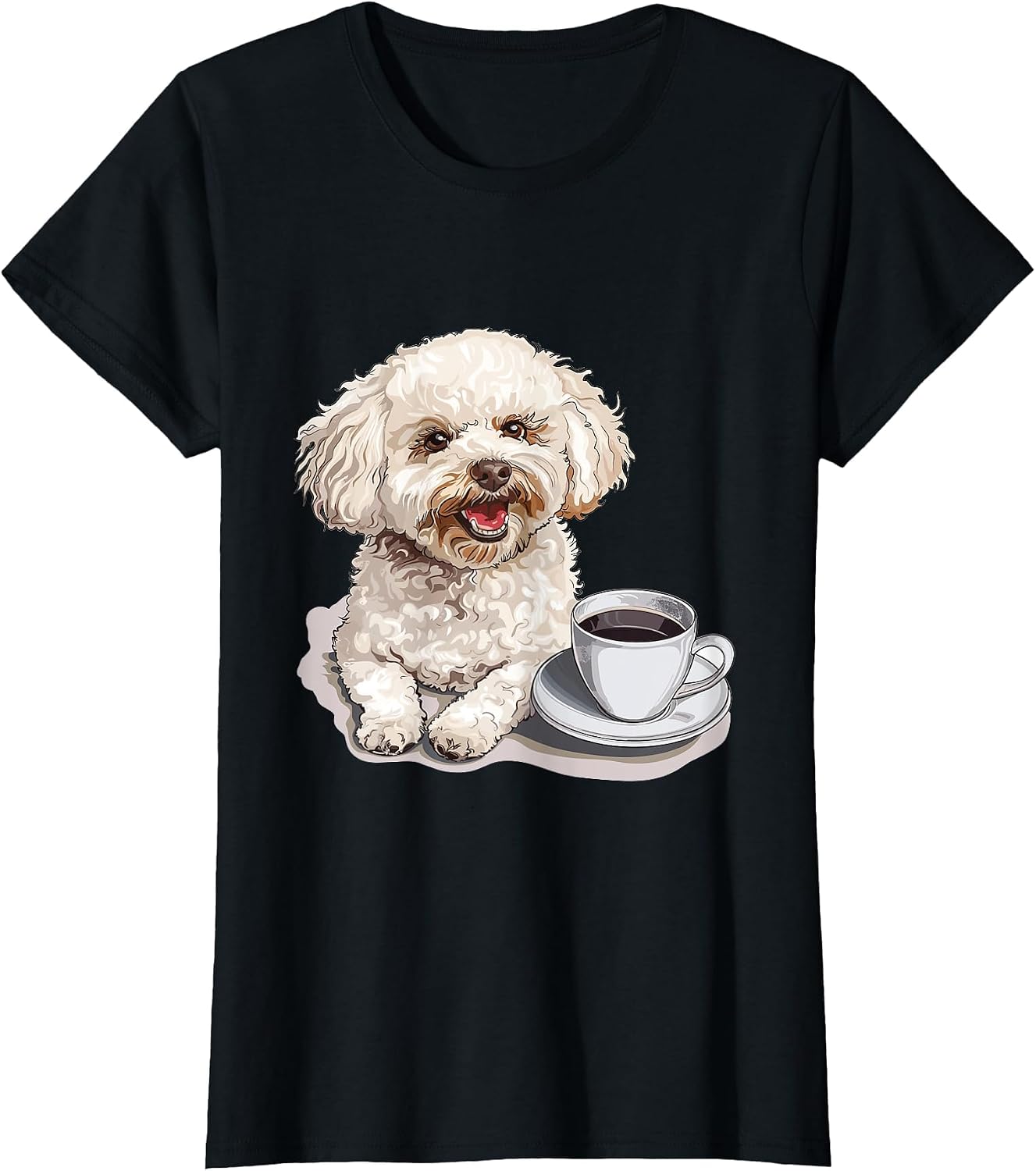 Bichon Frise Coffee Dog Breed Graphic