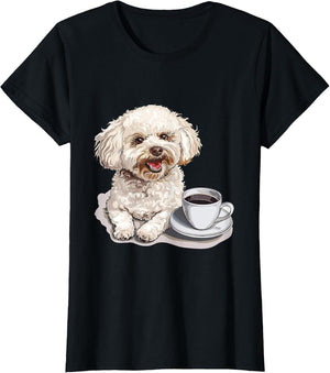 Bichon Frise Coffee Dog Breed Graphic