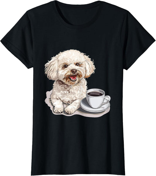 Bichon Frise Coffee Dog Breed Graphic