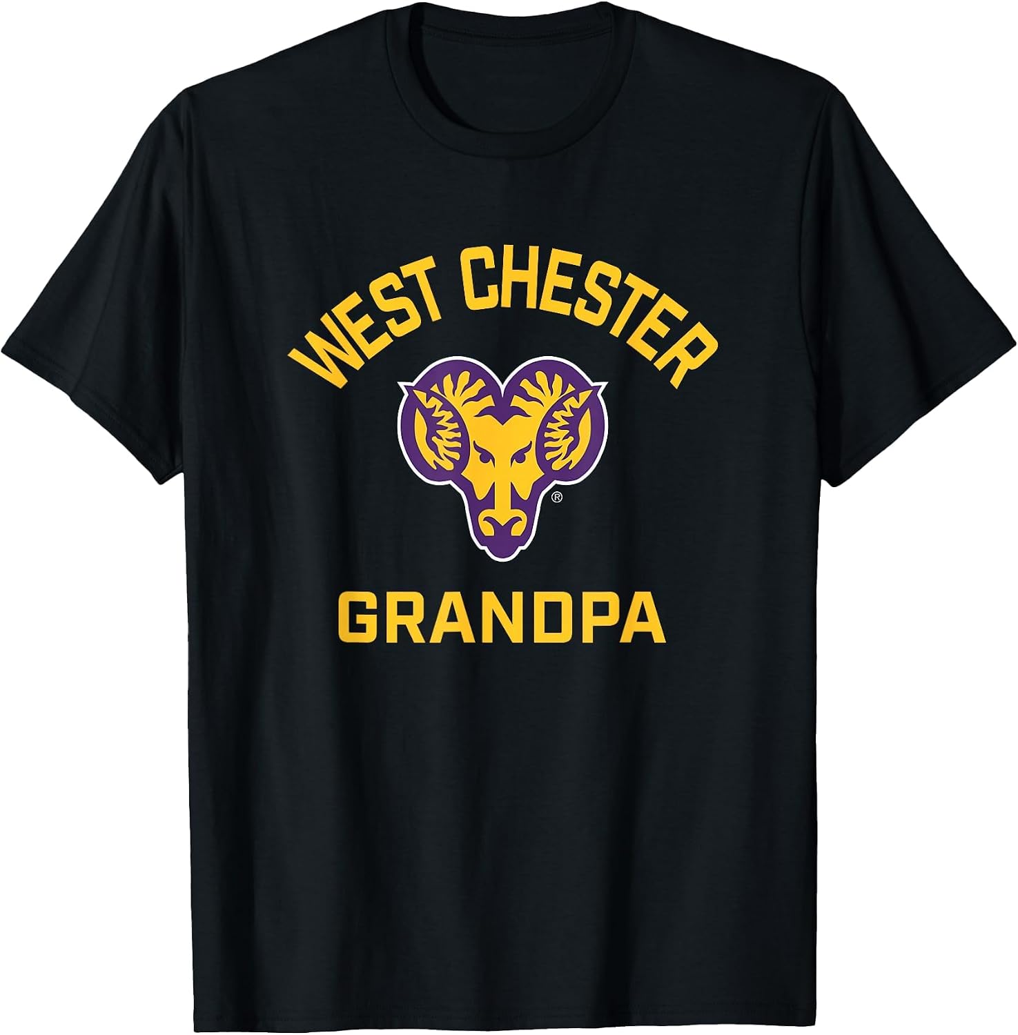 West Chester University Golden Rams Arched Grandpa