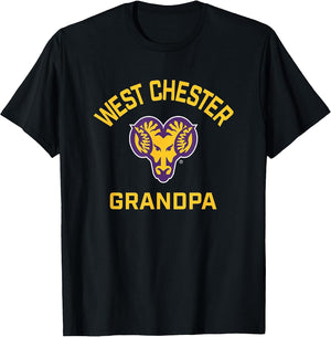 West Chester University Golden Rams Arched Grandpa