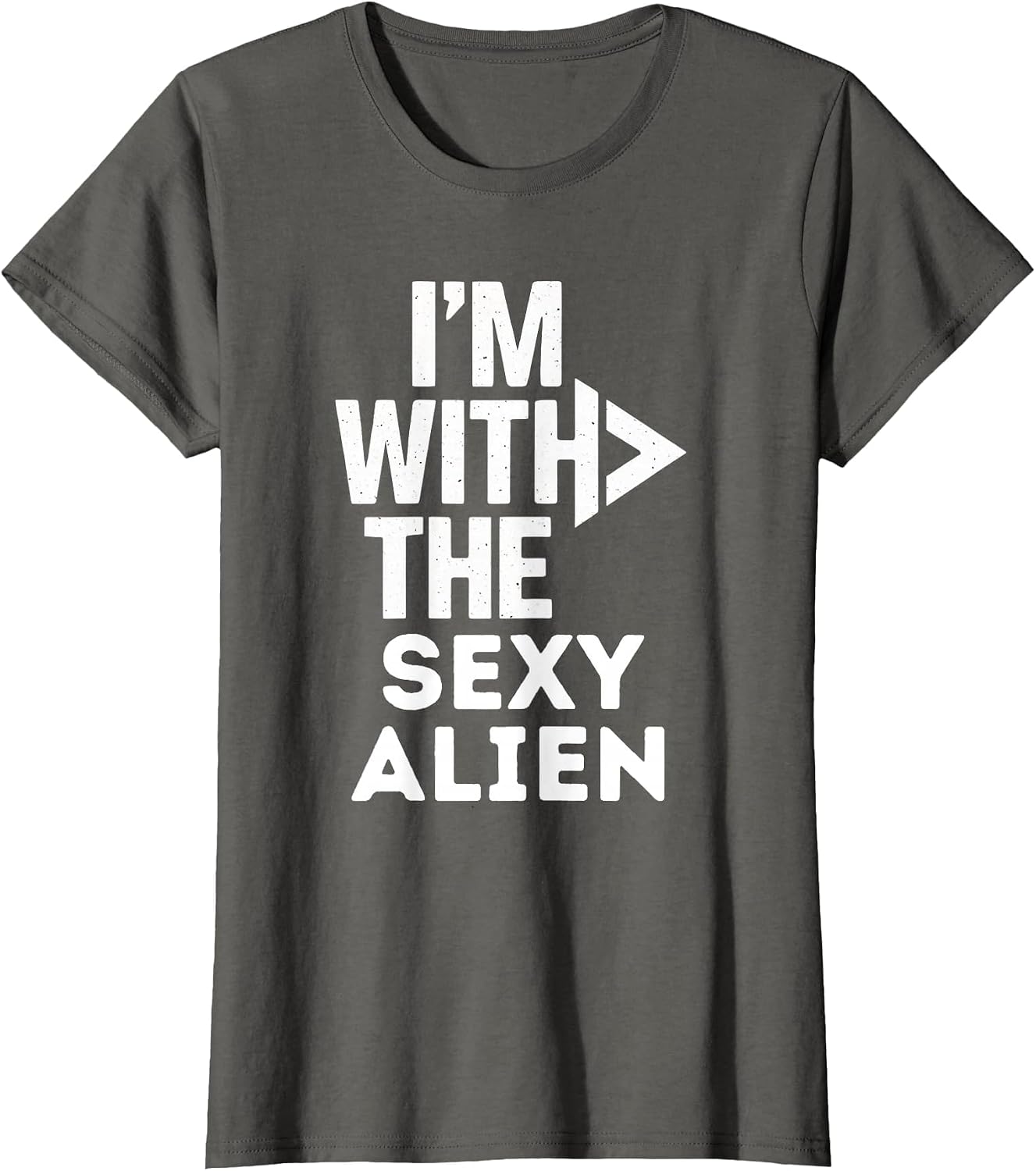 I'm with The Sexy Alien Funny Costume Couples Matching