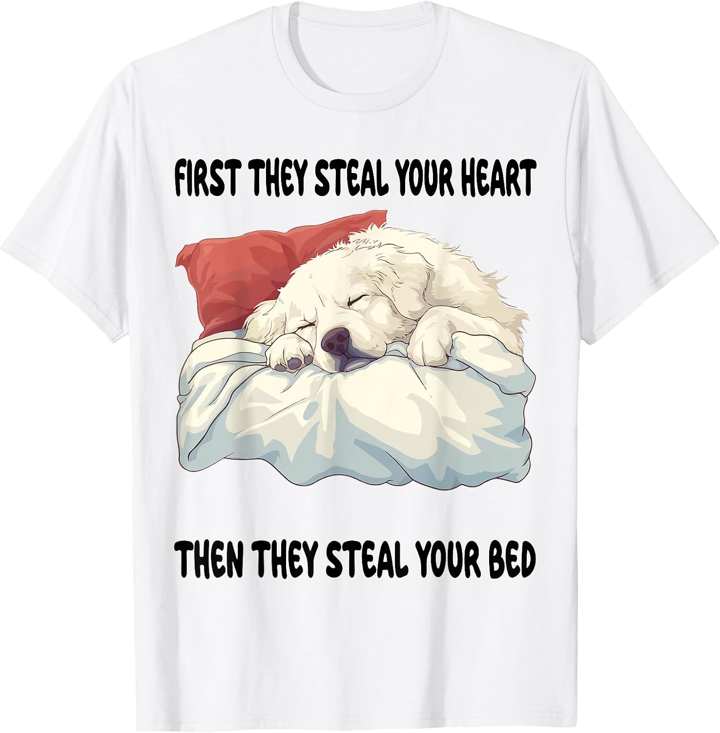 Great Pyrenees Sleeping Pajamas Nightgown