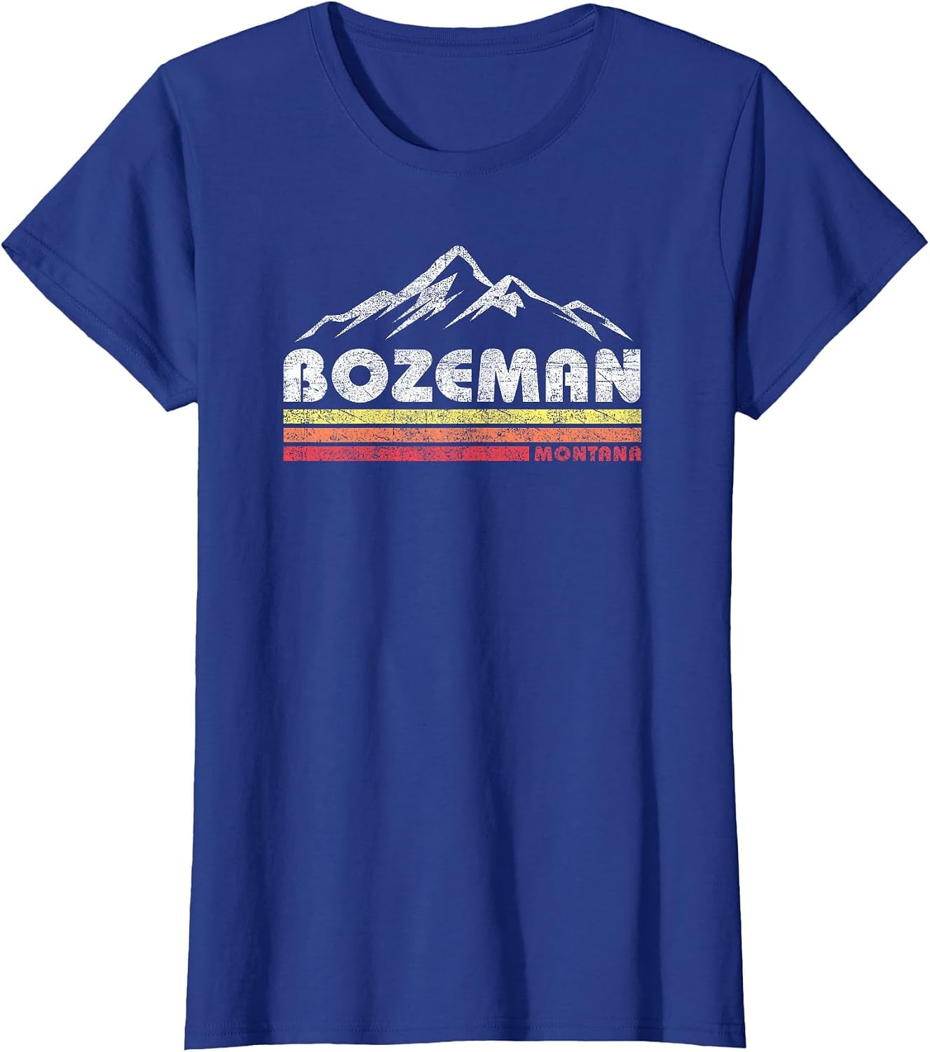 Vintage Bozeman Montana Retro Mountain Souvenir