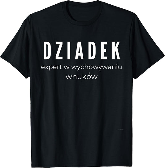Dziadek Shirt, Polish Language Grandpa