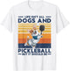 Life Isn't All Dogs and Pickleball. Corgi Dog and Pickleball