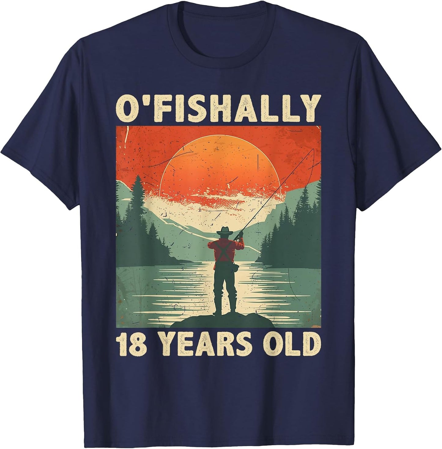 Ofishally 18 Years Old 2008 Fishing Fisherman 18th Birthday