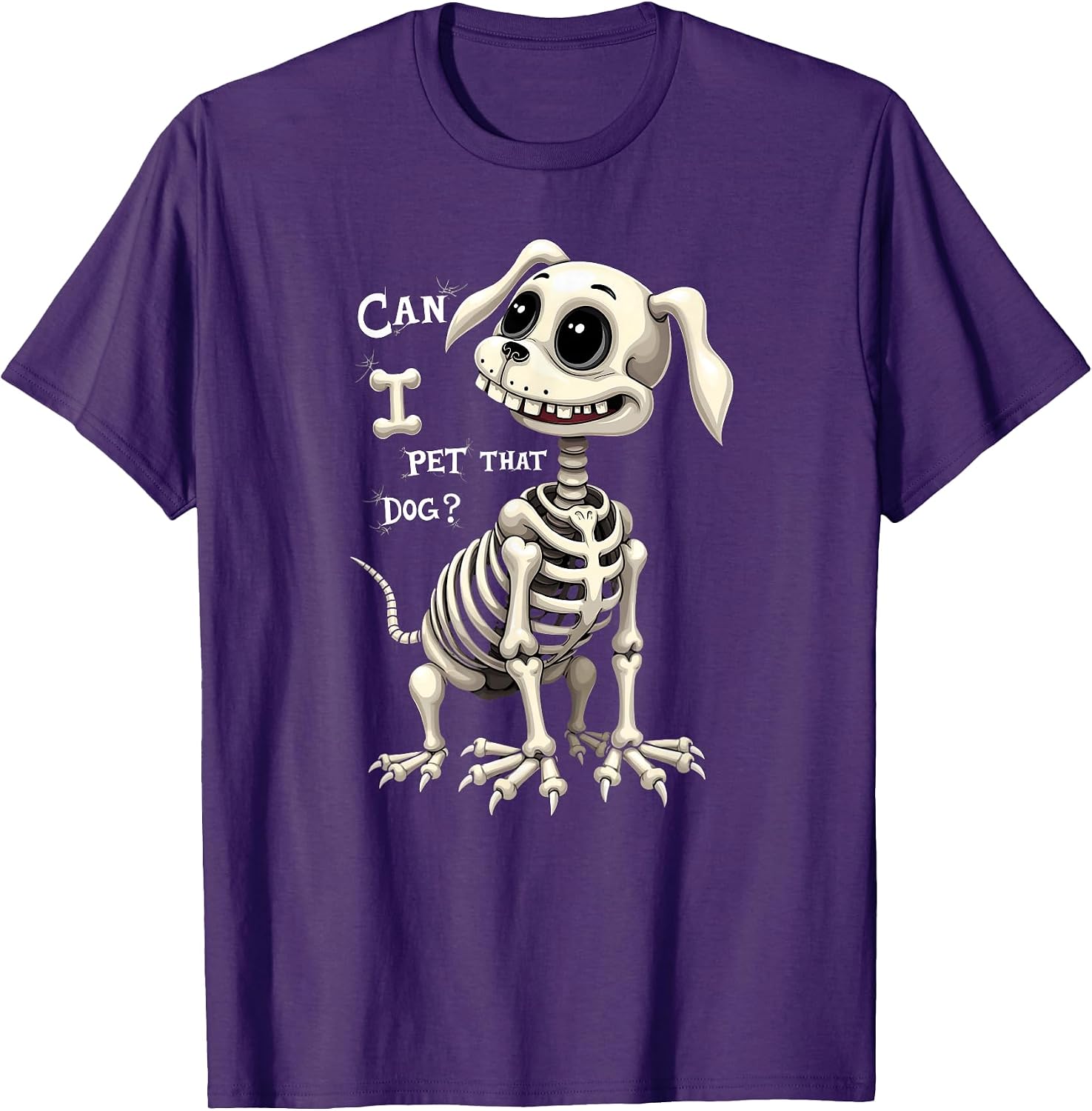 Can I Pet That Dog Skeleton Halloween Gifts Men Women Kids