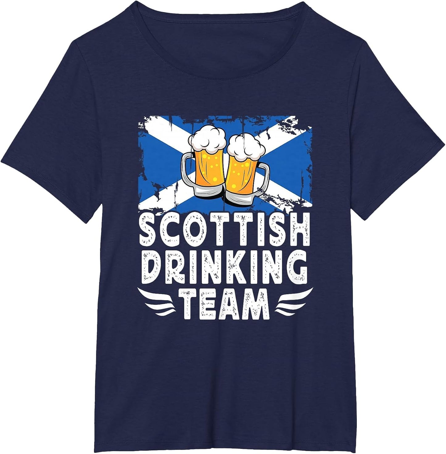 Scottish Drinking Team Funny Beer Lovers Scotland Flag