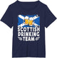 Scottish Drinking Team Funny Beer Lovers Scotland Flag