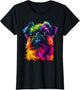Colorful Brussels Griffon Face Dog Lover Men Women Black