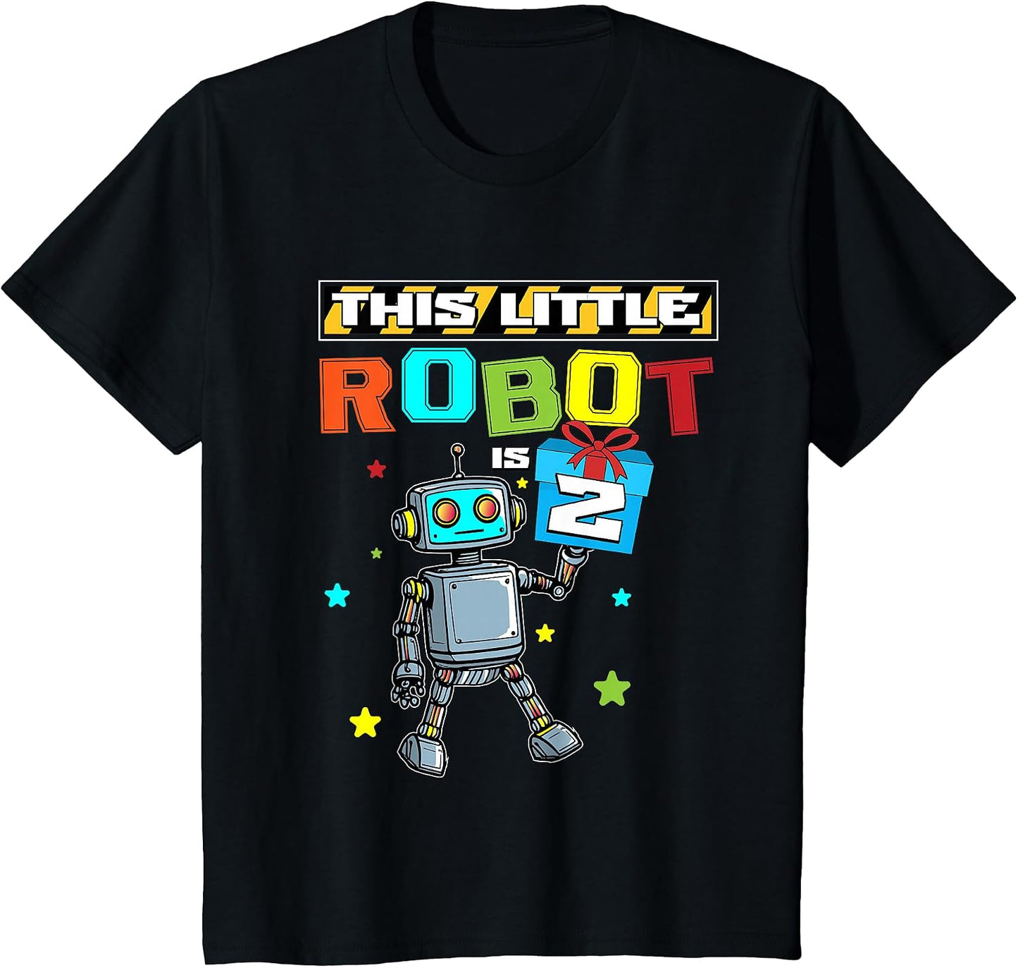 2 Years Old Little Robot 2nd Birthday Robot Themed Party