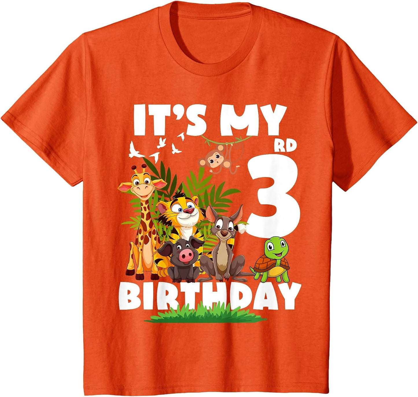 It's My 3rd Birthday Safari Jungle 3 Years Old