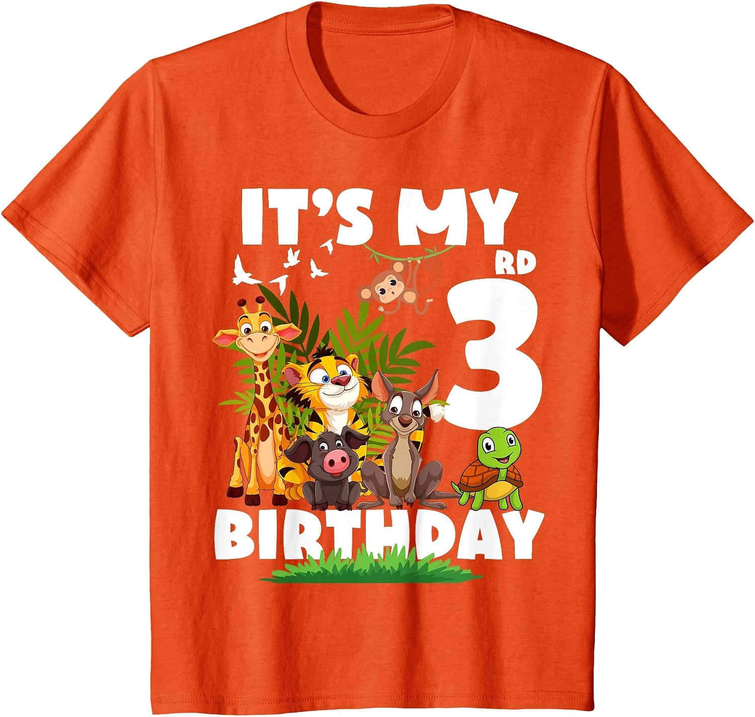 It's My 3rd Birthday Safari Jungle 3 Years Old