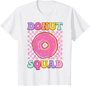 Donut Squad Groovy Donut Lover Birthday Party Girls