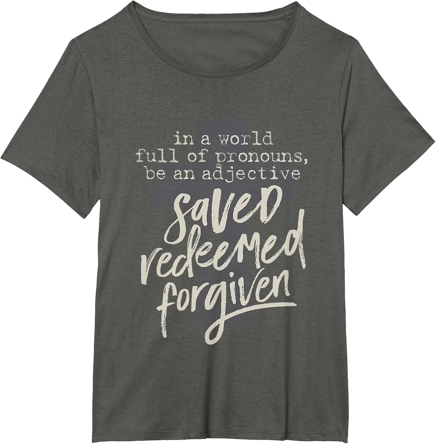 Saved Redeemed Forgiven Cross