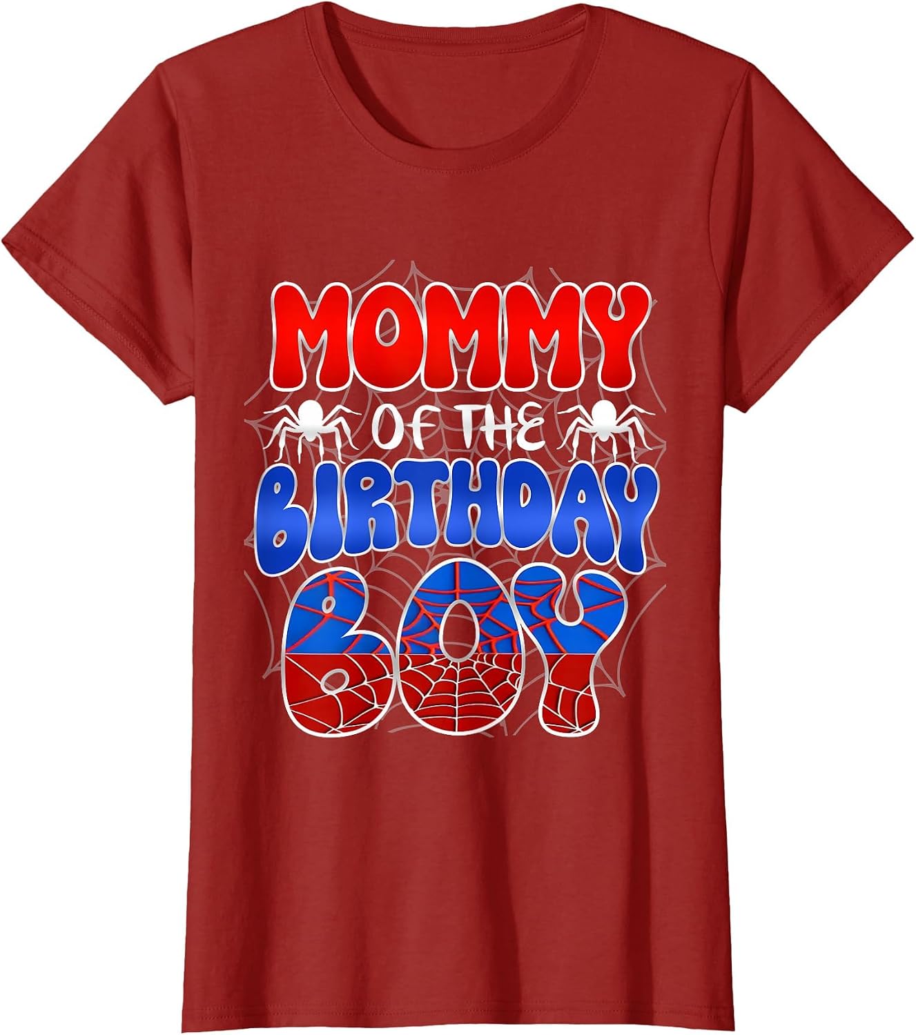 Mommy of The Birthday Boy Costume Spider Web Birthday Party