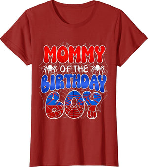 Mommy of The Birthday Boy Costume Spider Web Birthday Party