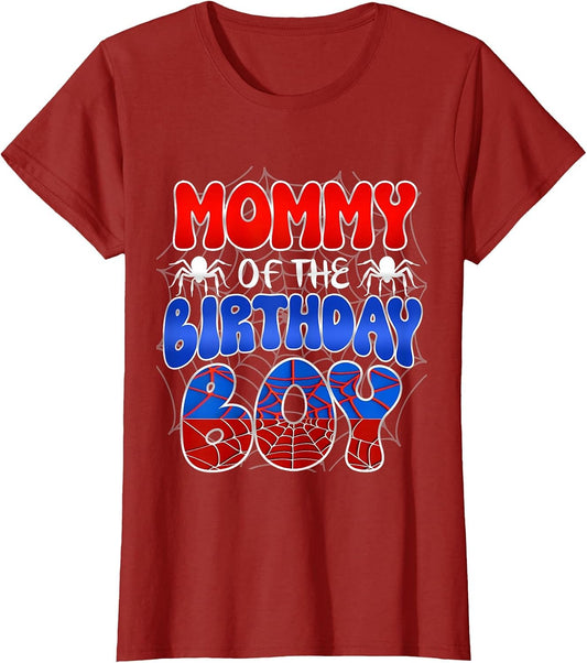 Mommy of The Birthday Boy Costume Spider Web Birthday Party