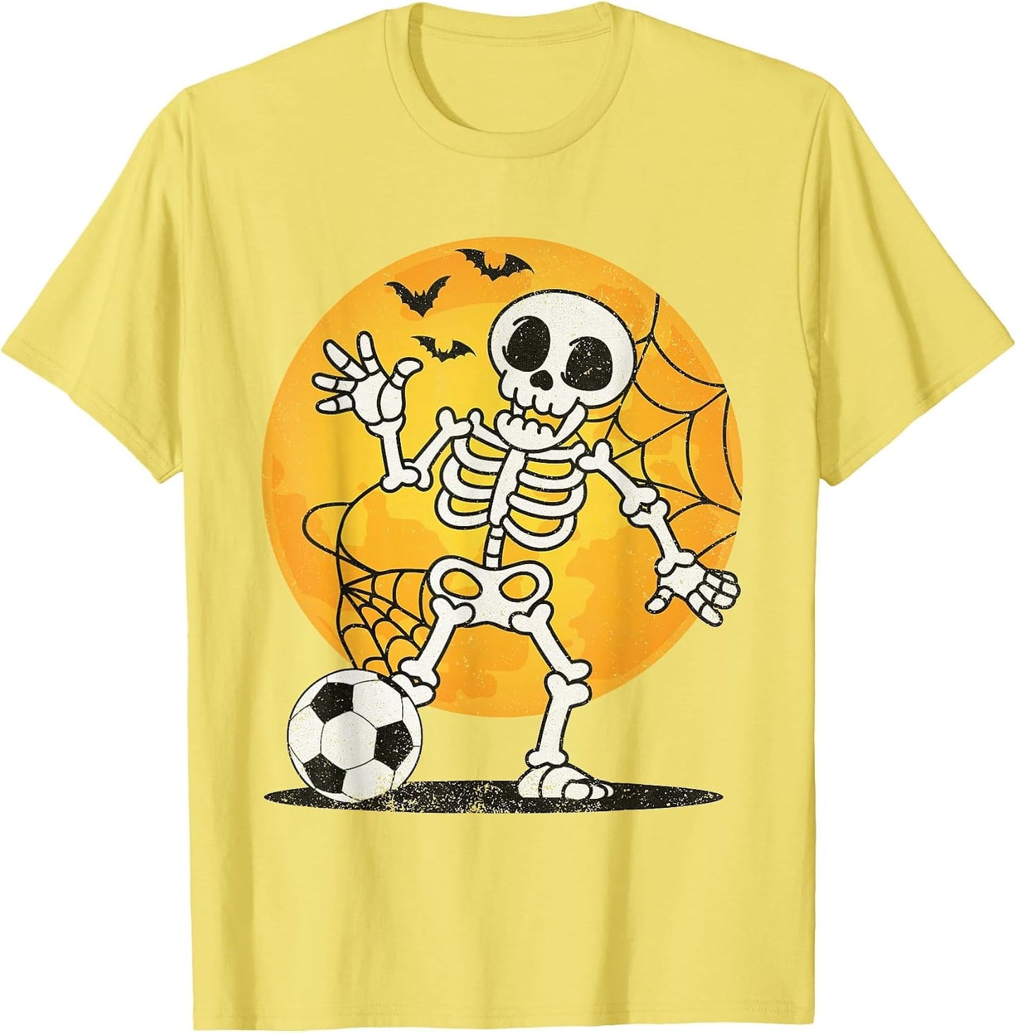 Soccer Skeleton Halloween Men Boys Soccer Player Halloween