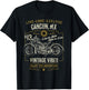 Cancun MX Mexico Vintage Distressed Motorcycle Design