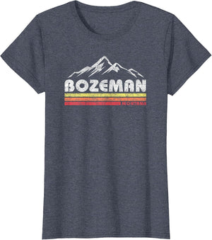 Vintage Bozeman Montana Retro Mountain Souvenir