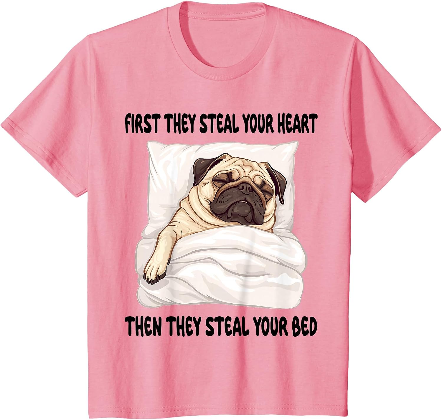 Pug Sleeping Pajamas Nightgown