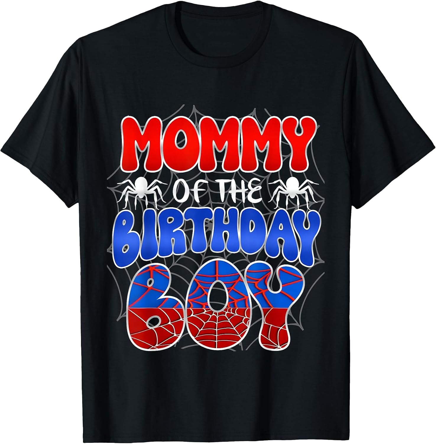Mommy of The Birthday Boy Costume Spider Web Birthday Party