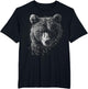 Bear Drawing Animal Graphic Portrait Art Bear