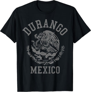 Durango Mexico Pride Mexican Flag Vintage