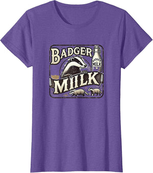 Funny Animal Badger Milk Vintage Advertising